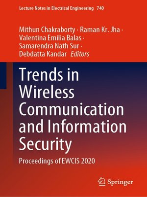 cover image of Trends in Wireless Communication and Information Security
